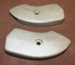 1965 1966 1967 Mustang Gt Shelby Cougar XR7 Orig L+r Ivy Gold Seat Hinge Covers. Fixed Price $69.00.