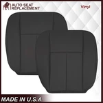 2005-2009 For Saab 9-7X Suv Bottom Syn. Leather Replacement Seat Cover In Black. Fixed Price $135.00.