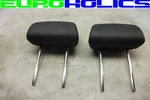 Pair Bmw F15 X5 14-18 Left Right Rear Headrest Black Dakota Leather 52207330334. Fixed Price $147.24.