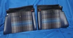 1974-1989 Porsche 911 930 Rear Upper Seat Cushion Pair Blue Plaid Recaro Sport. Fixed Price $899.95.