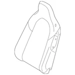 Genuine Mazda Seat Back Cushion Cover N258-88-181-26. Fixed Price $908.58.
