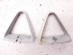 77-81 Camaro Firebird Front Bucket Seat Belt Guides Triangle Shoulder 9736538. Fixed Price $24.49.