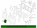 Genuine Ford Armrest Cover FL3Z-1660508-FB. Fixed Price $295.76.