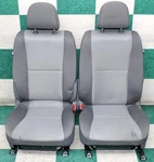 13' Tacoma *stains* Gray Cloth Front Dual Manual Lh Rh Bucket Seats Pair 2X Oem. Fixed Price $949.99.