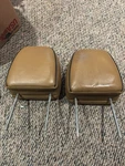 Rare 2011-2015 Lincoln Mkx Front Left Right Seat Headrests Pair Brown. Fixed Price $20.94.
