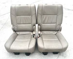 05-07 Toyota Sequoia Luxury Package Rear Left Driver Right Tan Seat 2ND Row Set. Fixed Price $569.95.