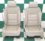 *-bags* 19' Yukon Shale Leather Heat Cool Dual Power Front Bucket Seat Pair 2X. Fixed Price $581.39.