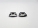 Pair Of Mopar 1969-70 Charger/road Runner Bench Seat Headrest Post Bezel 2942847. Fixed Price $15.75.