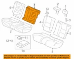 Acura Honda Oem 13-15 Rdx Rear Seat Cover Top Back Left 82521TX4A01ZA Sandstorm. Fixed Price $237.50.