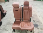 2022 Audi Q8 Driver Left Side Rear Seat Back Brown Leather Trim Ml. Fixed Price $650.00.