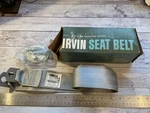 Original Vintage Irvin Model 8400 Frosty Grey Nos Auto Seatbelt Box. Fixed Price $74.77.