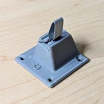 2003-2010 Porsche Cayenne Upper Seat Back Clip Center (955/957). Fixed Price $17.95.