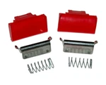 Orange Seat Belt Replacement Buttons For 82-92 Camaro Firebird New Genuine Gm. Fixed Price $17.95.