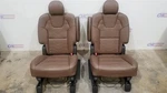 2021 Kia Telluride Rear Bucket Seat Assembly Brown Leather. Fixed Price $442.00.