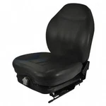 High Back Industrial Seat W/ Suspension, Slide Track, Black Vinyl, Fits Most. Fixed Price $599.99.