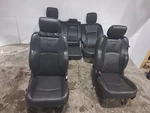 12-14 Dodge Ram 2500/3500 Black Leather Heated Driver/passenger/rear Seat Set. Fixed Price $2155.50.