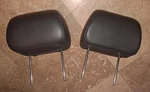 2007-2014 Cadillac Escalade Yukon Front Seat Leather Head Rest Set Of Black. Fixed Price $87.20.