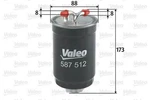 Valeo Fuel Filter Vw Ford Rover Honda Mg Seat Land Golf MK2 1655556. Fixed Price $15.69.
