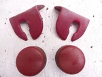 82-92 Camaro Rear Hatch Shock Bolt Dust Covers Red Gm 20310515 20310514 20311536. Fixed Price $39.99.