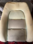 Saab 9000 Driver / Passenger Seat Back Cushion 1994+. Fixed Price $115.00.