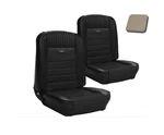 Ford Mustang Deluxe Pony Seat Trim Kit White 1964 1965 1966 Fastback Gt V8. Fixed Price $1069.89.