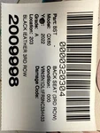 Fits 2022 - 2025 Infiniti QX60 Complete 3RD Row Back Seat Black Leather Oem. Fixed Price $500.00.
