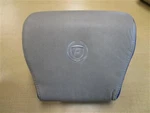 Premier Pontoon Headrest Cushion Taupe Blue Vinyl 12" X 10 1/2" Boat. Fixed Price $89.95.