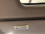 2011-2017 Honda Odyssey Left Driver Side Sun Visor Gray. Fixed Price $89.99.