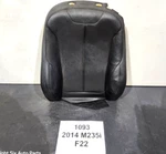 Oem Bmw F22 F32 Left Driver Seat Leather Cushion Cover Sport Black. Fixed Price $135.02.