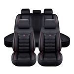 5-SEATS Full Set Car Cover Deluxe Leather Front Rear Protector For Cadillac. Fixed Price $88.95.