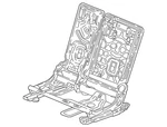 Genuine Volkswagen Seat Frame 5NN-885-061-B-CA9. Fixed Price $326.92.