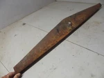 1939 Ford Truck Windshield Regulator Dash Panel Cover Upper Rail Bolster. Fixed Price $150.00.