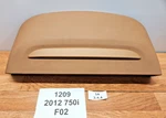 10-12 Oem Bmw F01 F02 750 Front Passenger Back Seat Upper Cover Trim Brown. Fixed Price $45.00.