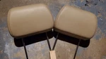 2007-2014 Chevy Gmc Truck Front Seat Tan Beige Leather Left Right Headrest Set. Fixed Price $109.95.