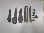 60'S Mopar Black Seat Belts E-body B-body Plymouth Cuda, Dodge Charger. Fixed Price $150.00.