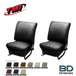 1965 - 1967 Vw Volkswagen Bug Beetle Front & Rear Seat Upholstery, Any Bw Color. Fixed Price $343.13.