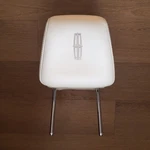 09-12 Lincoln Mks Driver Or Passenger Front Seat Headrest White Leather Oem. Fixed Price $49.99.