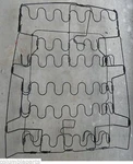 1967-69 Camaro Firebird Bucket Seat Support Spring Back Part Frame. Fixed Price $124.95.