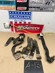 1966 68 1967 Mopar Body Seat Belts Black 2802947 Dart Charger Coronet. Fixed Price $199.99.