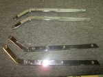 67 Corvette Chrome Plated Seat Frame Hockey Stick Gm 327 427 350 390 435. Fixed Price $45.00.