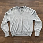 Philip Scott 100% Lambswool Light Blue V-neck Sweater Men Long Sleeve. Fixed Price $12.00.