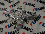 Nos Amc American Motors Rambler Rogue Chrome Emblem. Fixed Price $49.99.