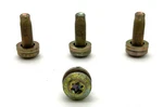 Seat Belts Rear Mounting Hardware After 2/29/68, 1968 - 1973 Mustang. Fixed Price $17.64.