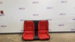 14 Chevy Camaro Coupe Complete Rear Seat Assembly Bahia Orange Leather. Fixed Price $344.25.