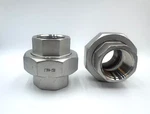 2 Pack Stainless Steel 304 Union Coupling 1" Npt Pipe Metal Seat Seal. Fixed Price $42.98.