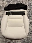 New Oem 17-23 Tesla Model Driver White Seat Base Bottom Cushion 1452871-02-F. Fixed Price $236.55.