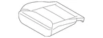 Genuine Ford Cushion Cover LB5Z-7862900-EA. Fixed Price $140.29.