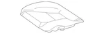 Genuine Mercedes-benz Padding Front Seat Cushion 463-910-22-50. Fixed Price $306.80.