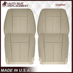 Ford Expedition 2007 - 2014 Front Bucket Perf. Leather Seat Cover Camel Tan. Fixed Price $149.51.