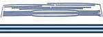 New Paint Break Body Stripe Kit Dark/light Blue 81-91 Gm C/k Square Truck. Fixed Price $207.99.